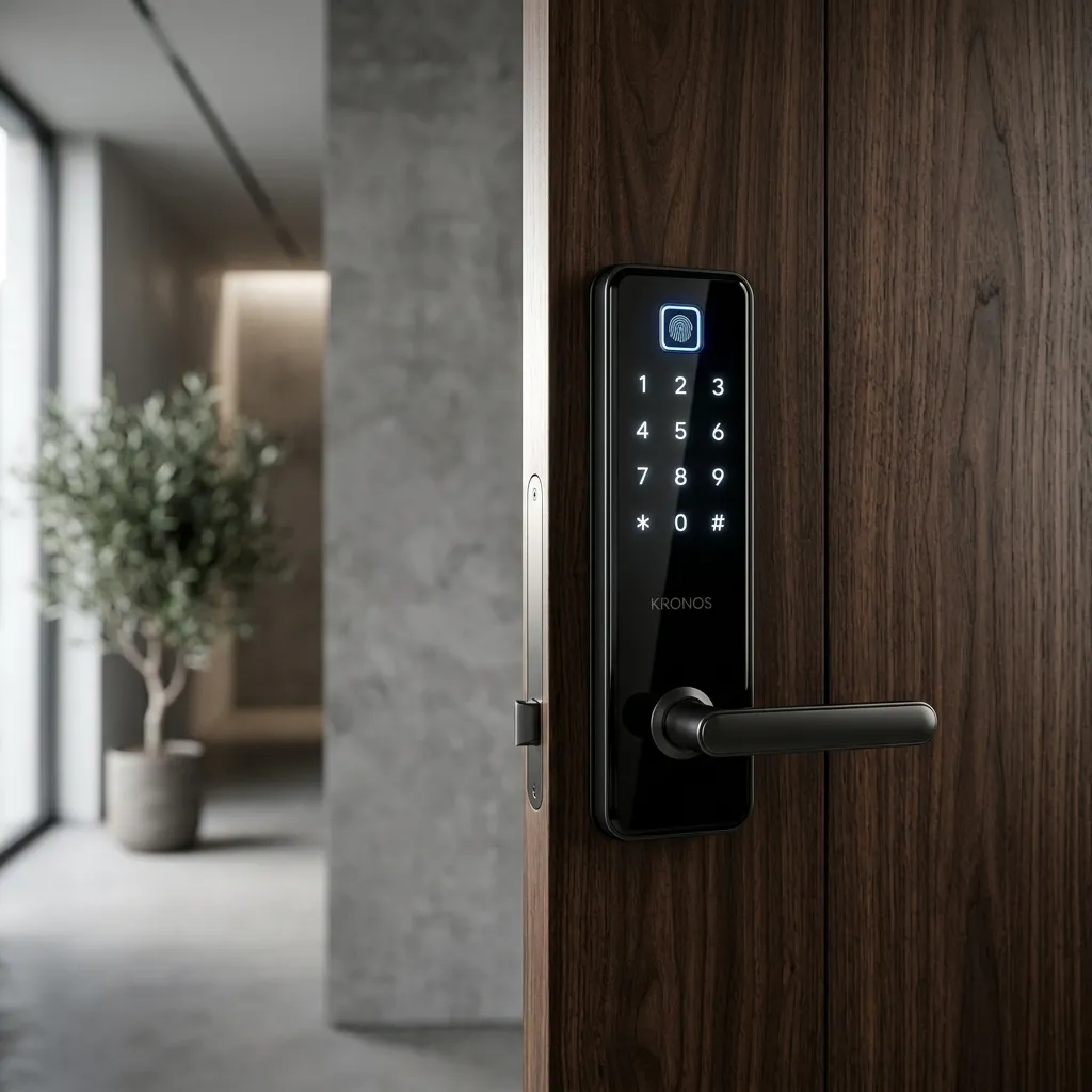 Elsys ESF-DE2000B para porta de vidro com moldura