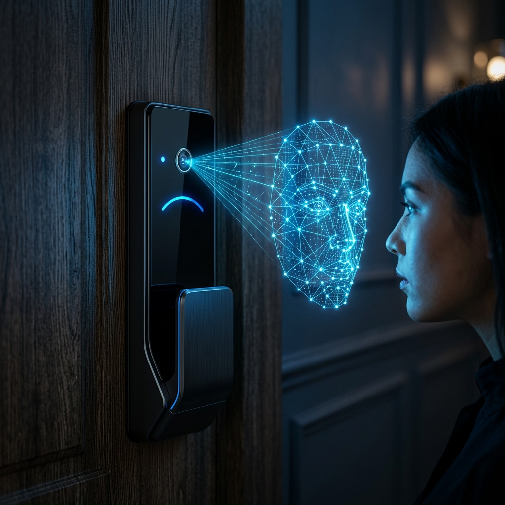 Biometria Facial 3D em Portas: A Revolução da Segurança Residencial em 2026