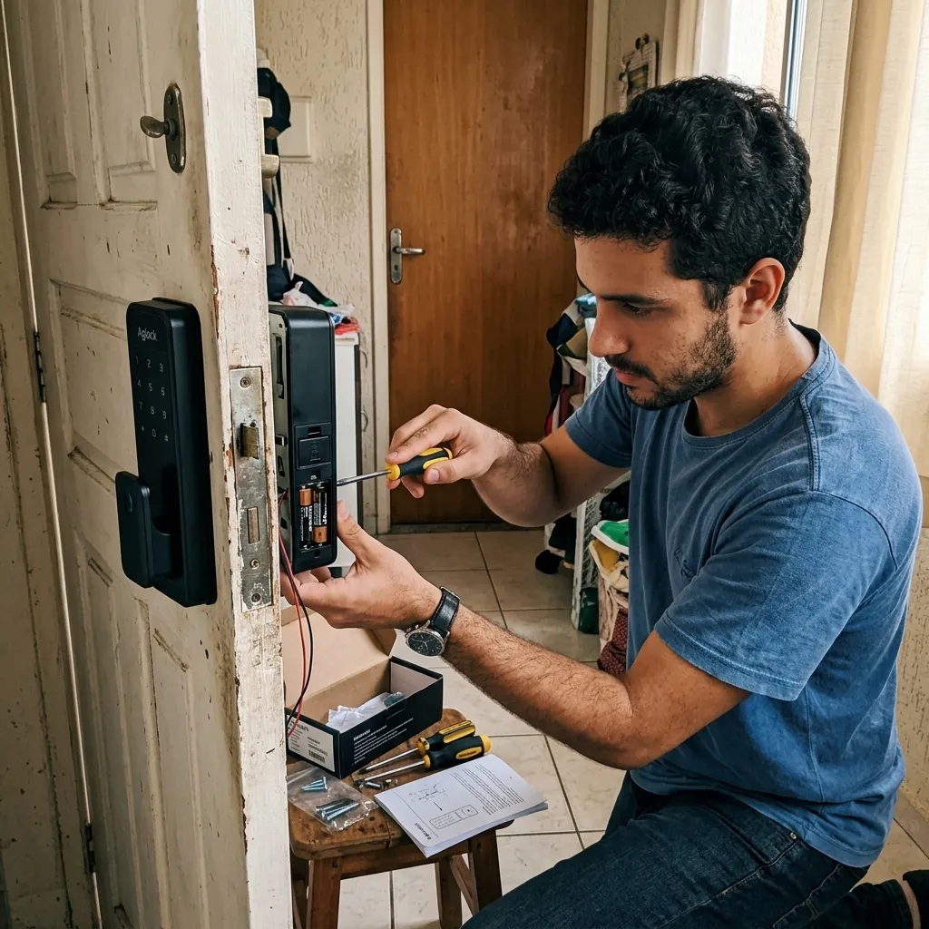 Instalando Fechadura DIY