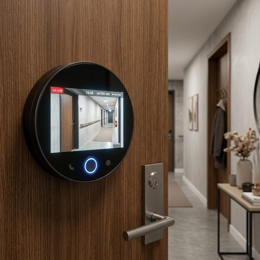 Olho Mágico Digital com Câmera: Guia Definitivo e Melhores Modelos (2026)