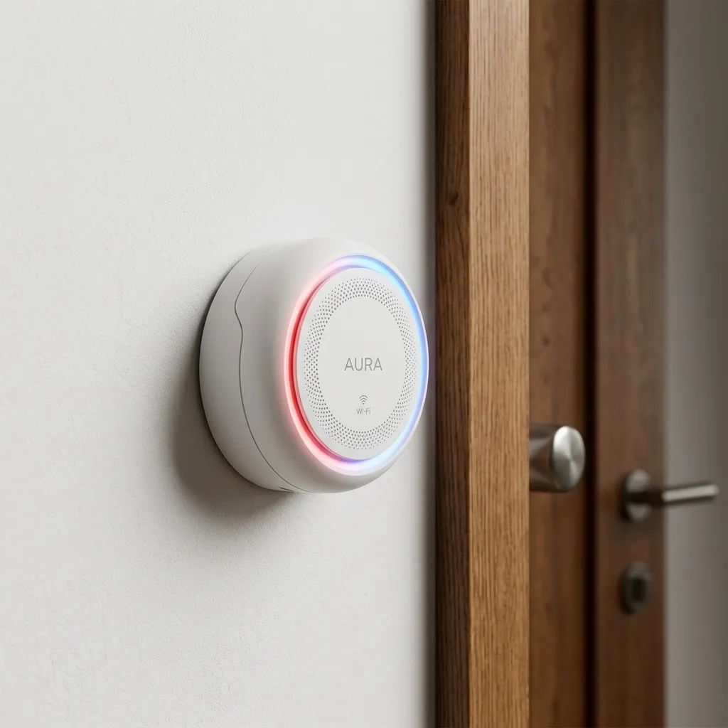 Sirene Wi-Fi inteligente para alarme residencial
